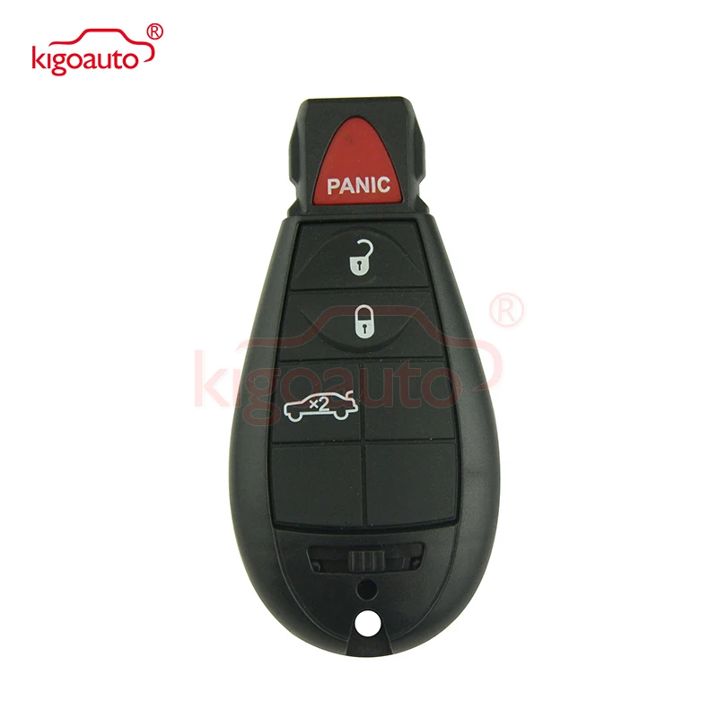 Kigoauto M3N5WY783X 267F-5WY783 434 МГц 3-7 Кнопка точек на дюйм fobik Для Dodge Challenger chrysler jeep, автомобильные аксессуары, брелок Fobik КЛЮЧ 2009 2010 2011 - Цвет: Серый
