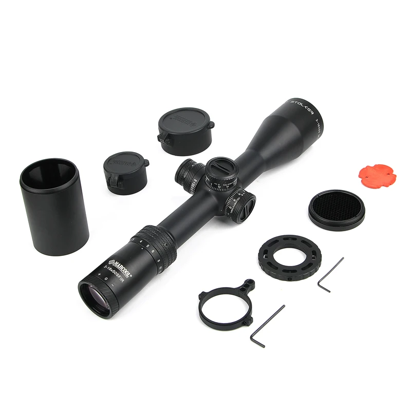 AK Marcool Stalker Riflescopes 3-18x50 FFP HD Стекло Aim Red Dot Тактический охотничий оптический Коллиматорный прицел