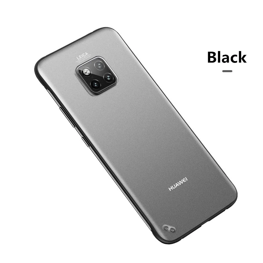 Коврики 30 Pro Lite тонкий прозрачный чехол Матовые чехлы для huawei Коврики 10 20 30 Pro 20X P Smart Z плюс Y7 Y9 Prime Чехол Жесткий ПК чехол Чехол