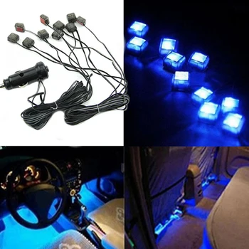 

Dashboard LED Decorative Light 10 in 1 Car Charger Interior Decoration