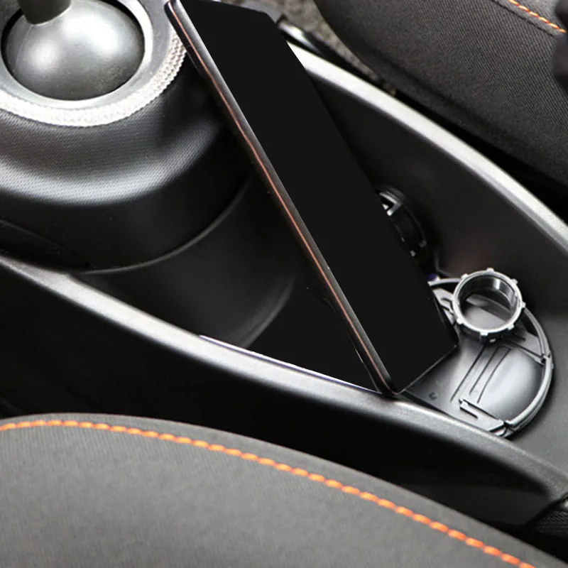 Для Mercedes New Smart 453 Fortwo Forfour подлокотник Центральная коробка для хранения центральный контроль коробка для хранения передач аксессуары для стайлинга автомобилей