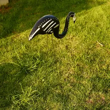 Фламинго орнамент Фламинго фигурки фламинго газон украшения красивые реалистичные украшения Пластиковые Искусственные Свадебные балкон