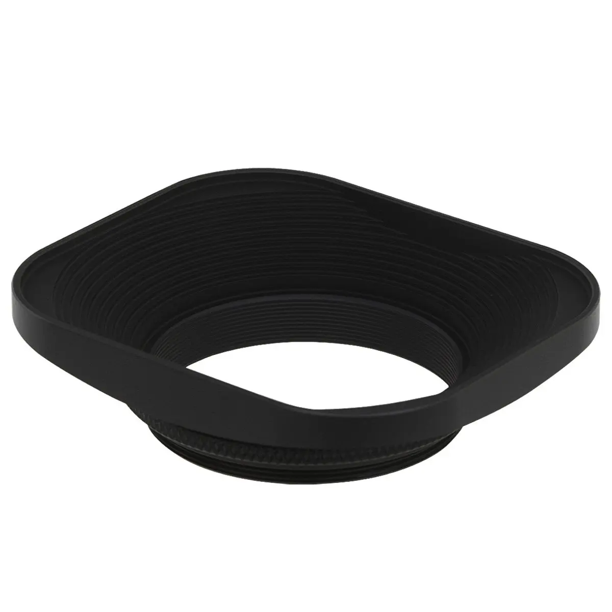Metal Screw-in Montagem Lens Hood com Cap