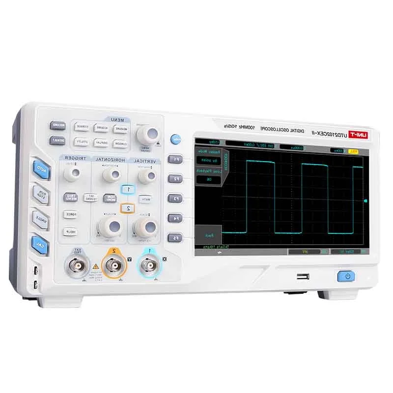 UNI-T UTD2102CEX-II 100 МГц цифровой люминесцентный осциллограф 1GS/s выборка/2 канала
