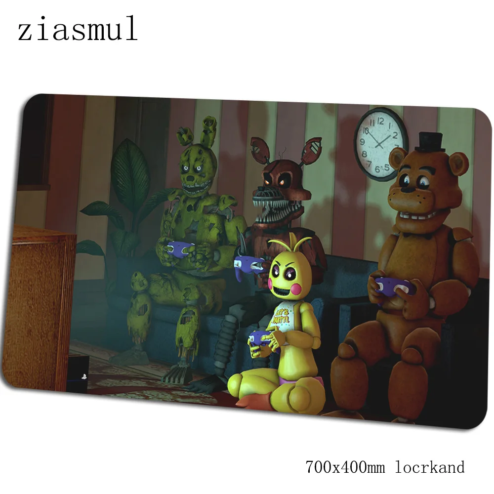Коврик для мыши Five Nights at Freddy's HD с рисунком компьютерный коврик 70x40 см игровой коврик для мыши большая 3d Клавиатура со встроенной мышью игры ПК геймер стол - Цвет: Size 700x400x2mm
