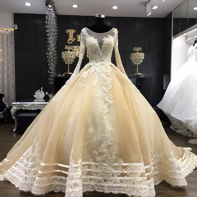 Vestidos De Novia большое бальное платье Свадебные платья кружевные свадебные платья свадебное платье Vestido de noiva Роскошные платья