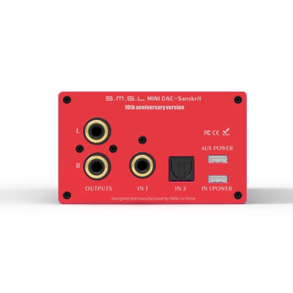 SMSL Sanskrit 10th HiFi Цифровой USB DAC декодер AK4490 USB оптический коаксиальный аудио декодер усилитель DSD256 AMP w/пульт дистанционного управления