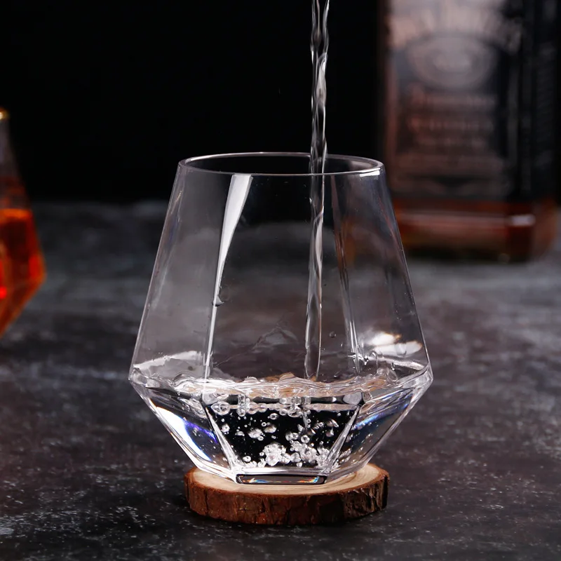 Oussirro ультра прозрачный хрустальный виски стеклянная чашка вина бренди ликер пиво воды утолщаются бокал вина для вечеринки для дома и бара
