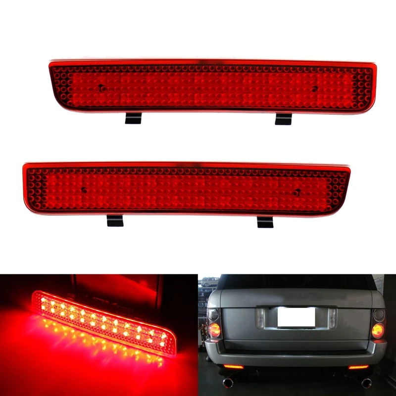 Car LED Rear Bumper Light Tail Brake Reflector for Land Rover Range 2003-2012 Freelander 2 LR2 2008-2015 | Автомобили и мотоциклы