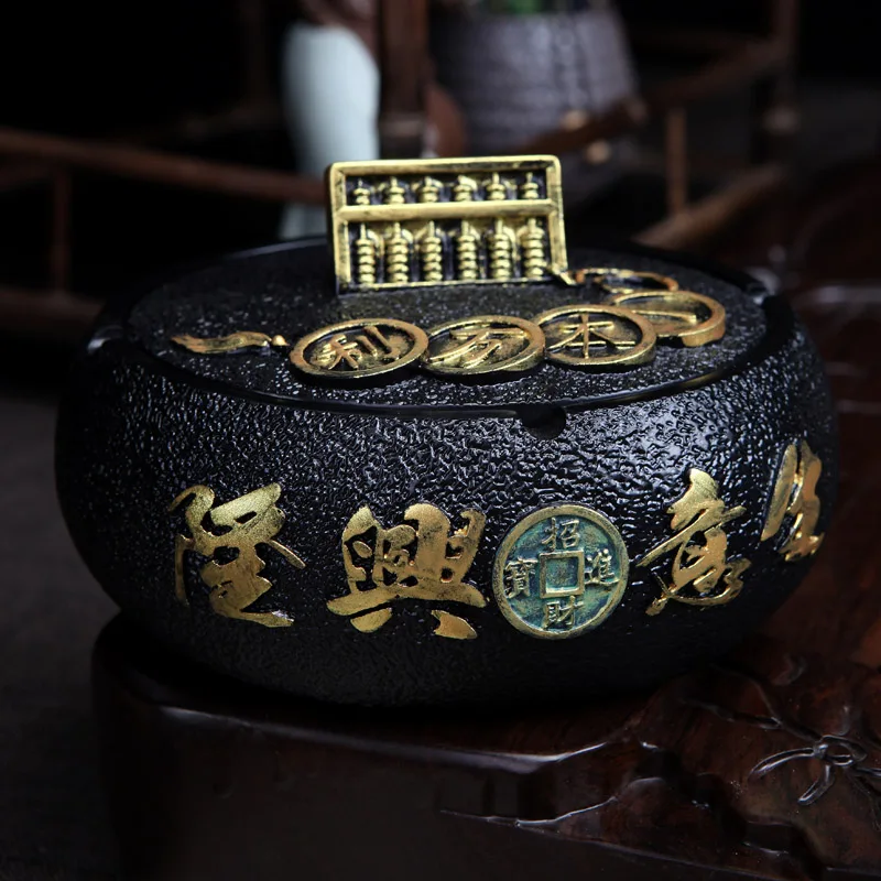 

Big Giant Ashtray Cigar Smoking Ash Tray Holder Anti-scalding Cigarette Holder Hot New Best Gift For Office Home Living Room