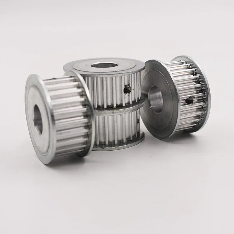 2pcs HTD 5M Type 20T 22T 24T 20/22/24 Teeth 5-20mm Inner Bore 5mm Pitch 16/21mm Belt Width Synchronous Timing Belt Pulley