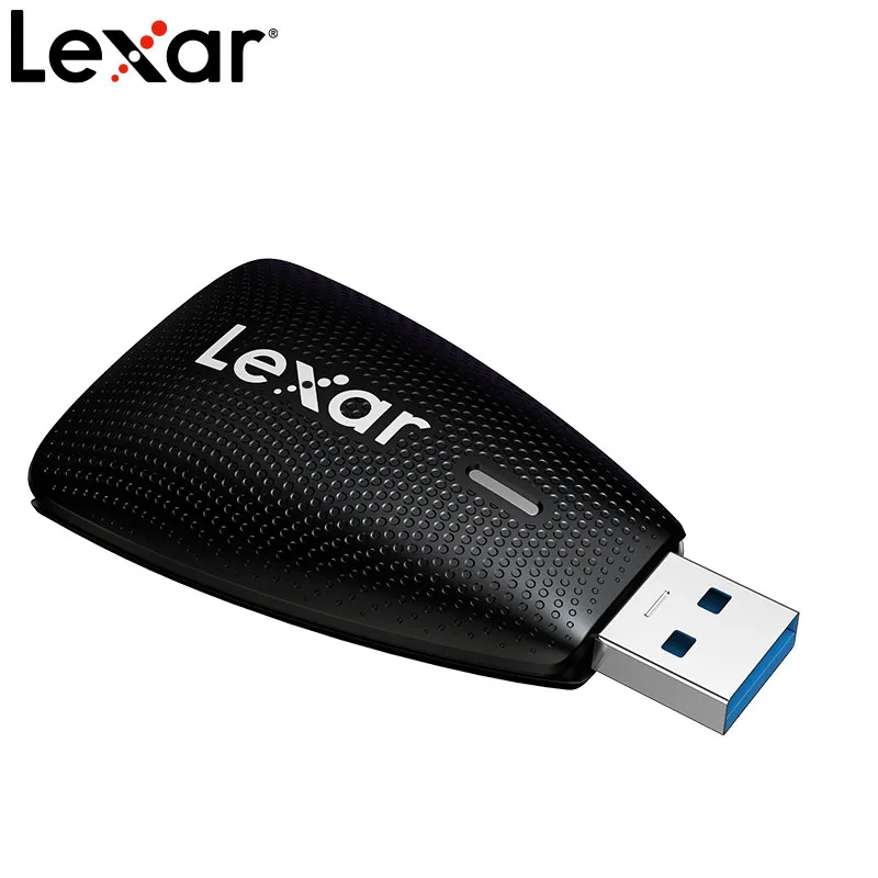 Lexar USB3.1 кард-ридер SD/TF кард-ридер высокоскоростной двойной слот для карт Многофункциональный 2в1 3,0 кард-ридер USH-II технология