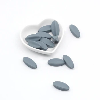 

20pc Personalizadas DIY Silicone Pacifier Clip Chain Accessories Food Grade Silicone Natural Harmless Olive and Star Baby Gum