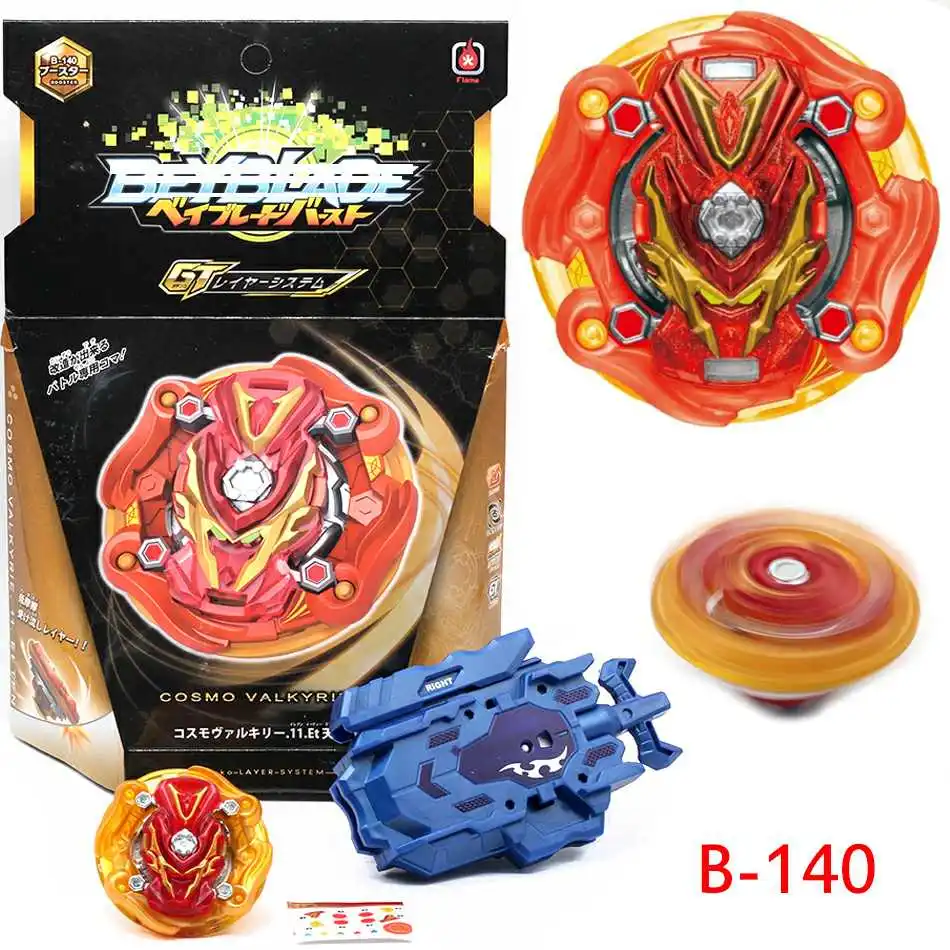 Все стильные Beyblade Burst Bey Blade Blades Bayblade оригинальные игрушки с высоким борющимся верхом из металла Fusion God Spinning B-144 Новинка - Цвет: B140