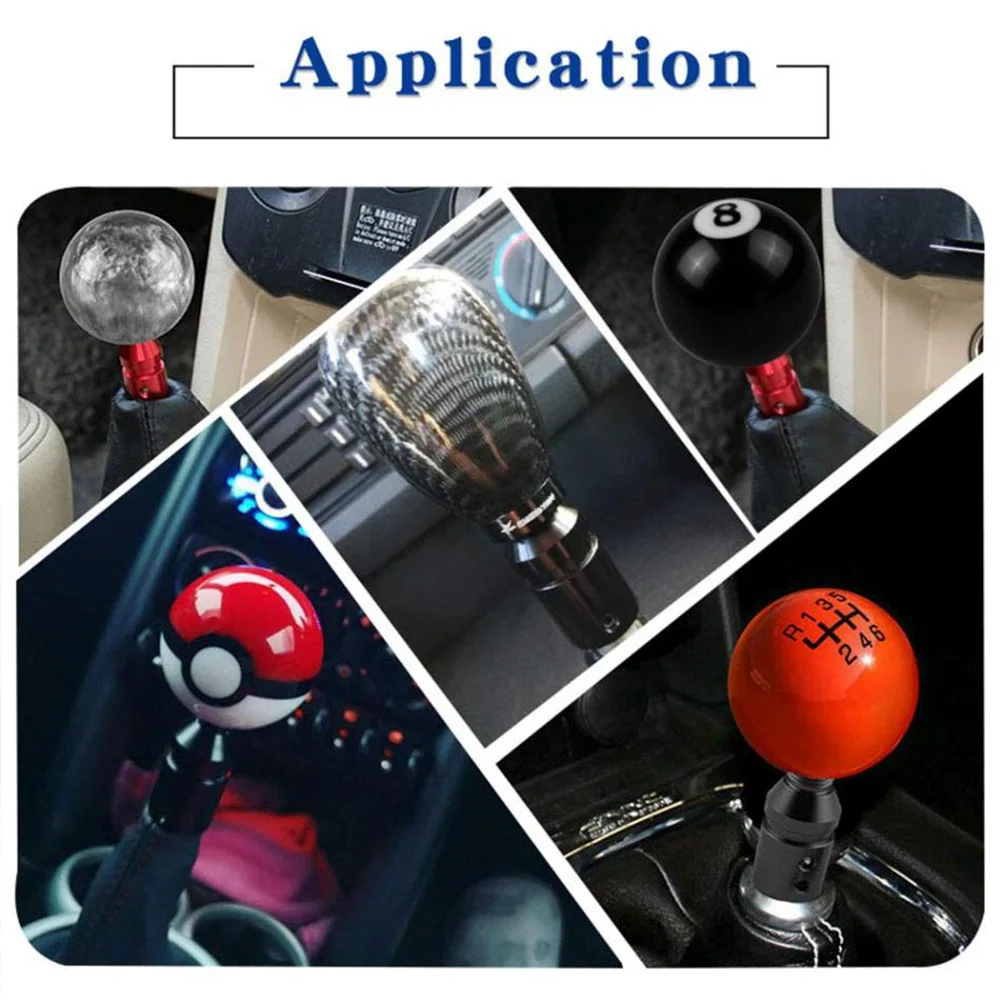 Aluminum Shift Knob Adapter fit for Non Threaded Shifters For BMW M12x1.25mm M10X1.5mm Shifter Parts Accessories RS-SFN057