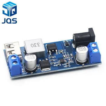 

Replace LM2596S DC-DC 24V/12V To 5V 5A Step Down Power Supply Buck Converter Adjustable USB Step-down Charging Module For Phone