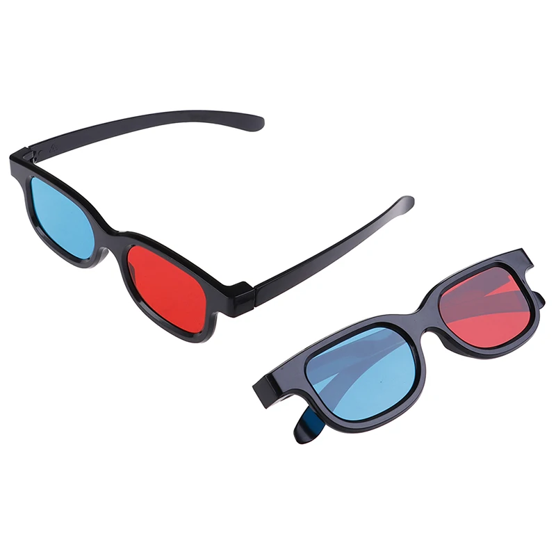 Hot sale Universal red blue 3d glasses for dimensional anaglyph movie game