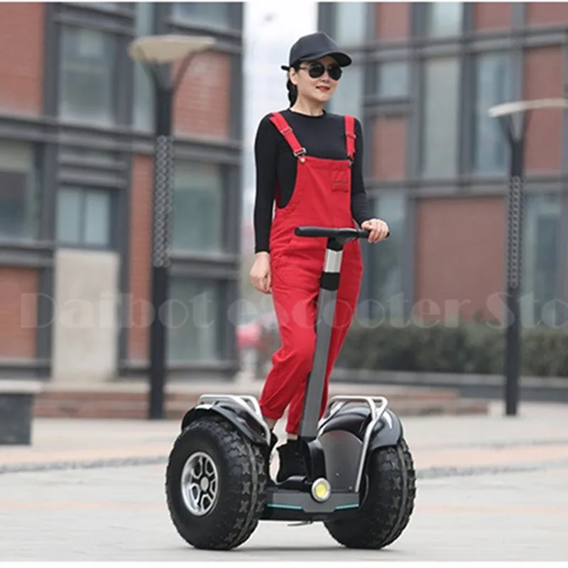 Off Road Two Wheeler Standing Scooter Daibot Powerful Electric