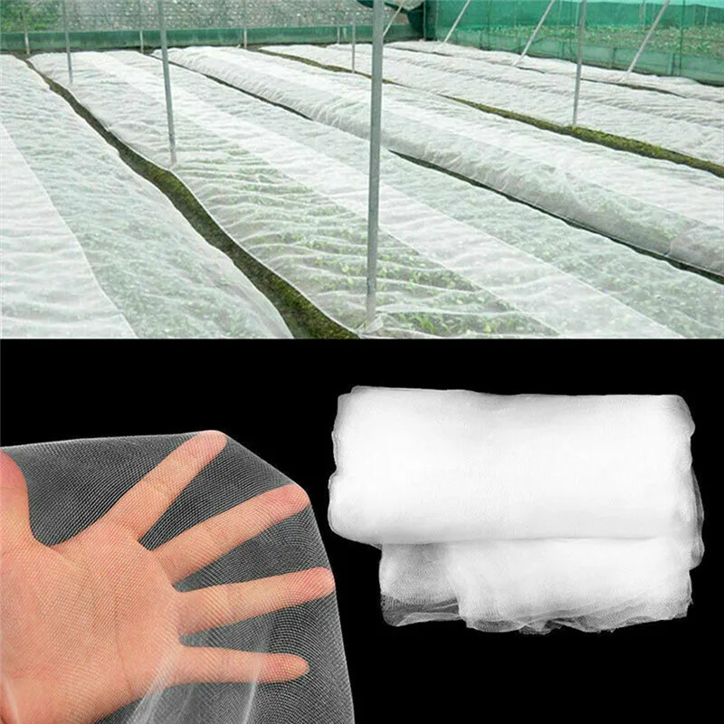 New Greenhouse Protective Net Fruit Vegetables Care Cover Insect Net