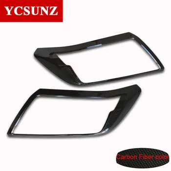 

2014-2019 ABS Carbon Fiber Color For Nissan frontier 2019 NP300 Accessories Headlamp Trim For Nissan Navara 2017 parts Ycsunz