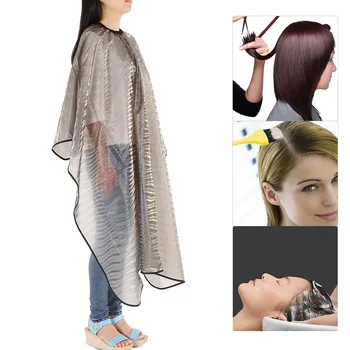 

Waterproof Hairdressing Apron Cape Hair Cloth Shampoo Gown Hair Cutting Colouring Dyeing Perming Cape Hairdressing Cloth