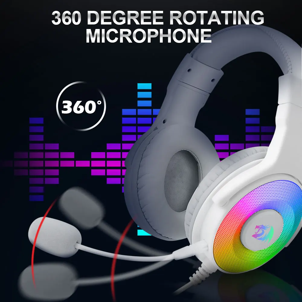 Gaming Headphones Pc Redragon | Red Redragon Headphones | Headset Gaming  Redragon - H350 - Aliexpress