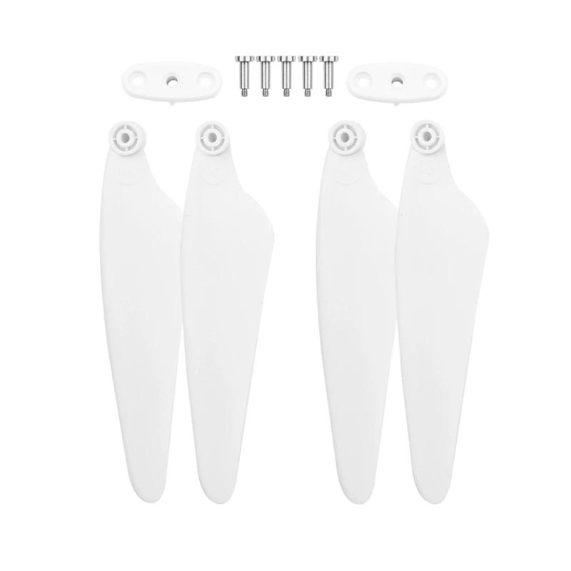 ABKT-Foldable Propeller for Hubsan H117S Zino Rc Drone Quadcopter Spare Parts Quick Release Foldable Propeller Props Blades Set