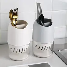 Кухонный дренаж палочки для еды клетка многофункциональная настольная перегородка палочки для еды полка полый столовые приборы ложка Вилка полка для ножей