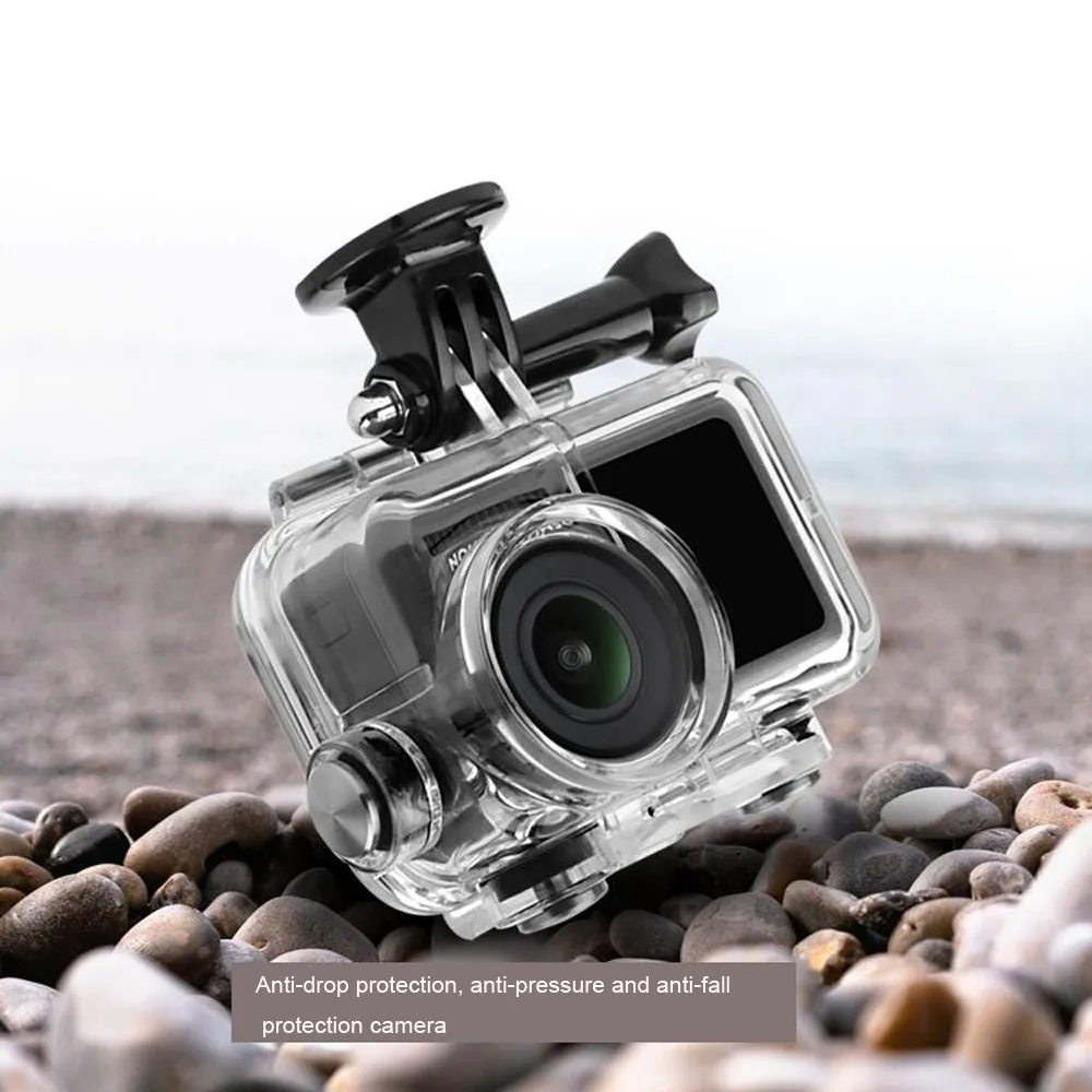 Ouhaobin 60 м подводный водонепроницаемый чехол для DJI Osmo экшн-камеры Дайвинг Защитная крышка корпус крепление для спортивной камеры 827#2