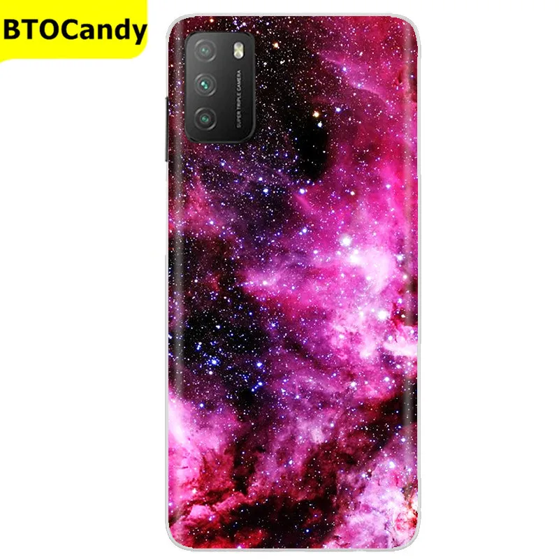 pouch mobile For POCO M3 Case Soft Silicone Back Phone Case for Xiaomi Poco M3 Pro 5G Back Cover Soft TPU Coque for POCO M 3 M3 Silicone Case best iphone wallet case Cases & Covers