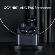 QCY T12S T12 Hybrid ANC Headphone Bluetooth 5.0 Earphone Wireless Charging TWS Earbuds Active Noise Cancellation Customizing APP