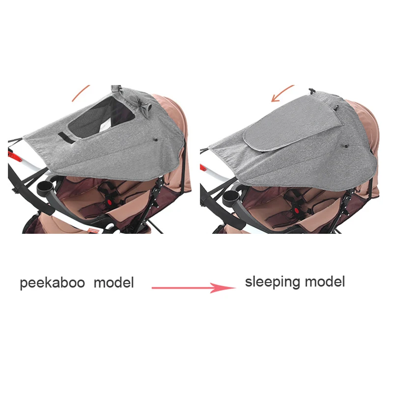 Baby Strollers classic Sun Shade for Stroller Accessorie Car Seat Baby Sleep Aid Anti-uv Sunshade Sun Canopy Cover Breathable Universal  Eye Protection hot mom baby stroller accessories