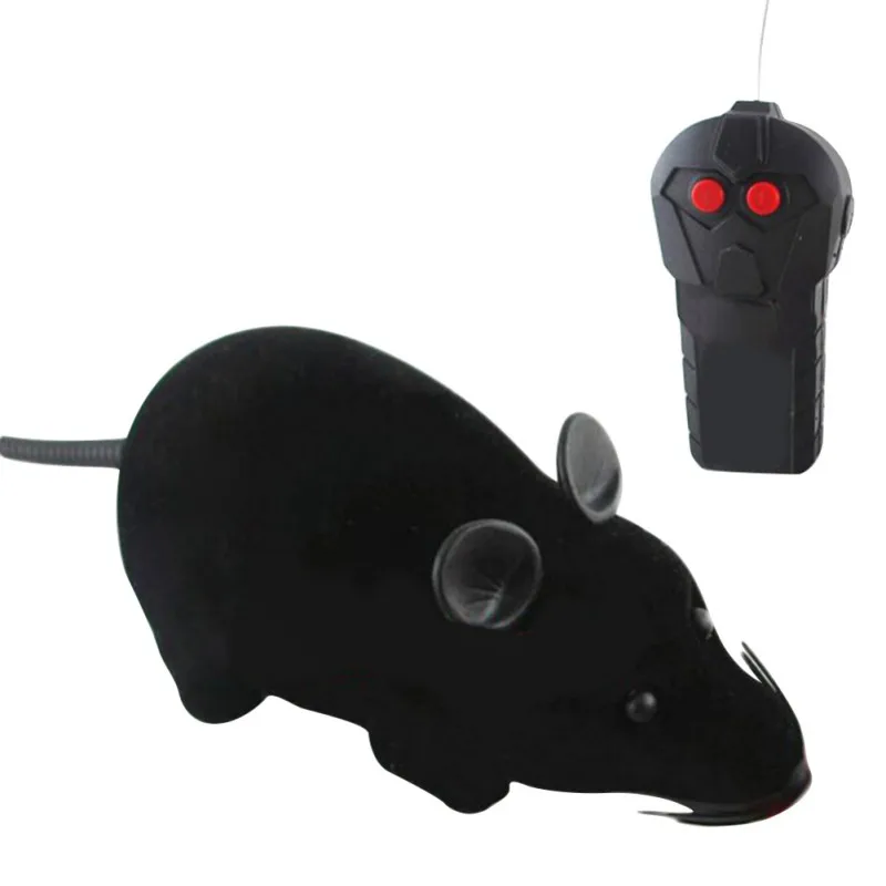 Pet Cat Toy Wireless RC Mice Cat Toys Remote Control False Mouse Simulated Electric Mouse Cat Funny Playing Toys 