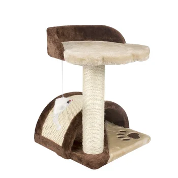

Claw Cats Toys Climbing Frame Pet Kitten Arbre A Chat Funny Durable Pet Products Cute Cat Sisal Toy Tree House BB50DT