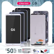 Дисплей для LG G6 ЖК-дисплей с сенсорным экраном с рамкой дигитайзер для LG G6 H870 ЖК-дисплей H873 VS998 US997 запчасти
