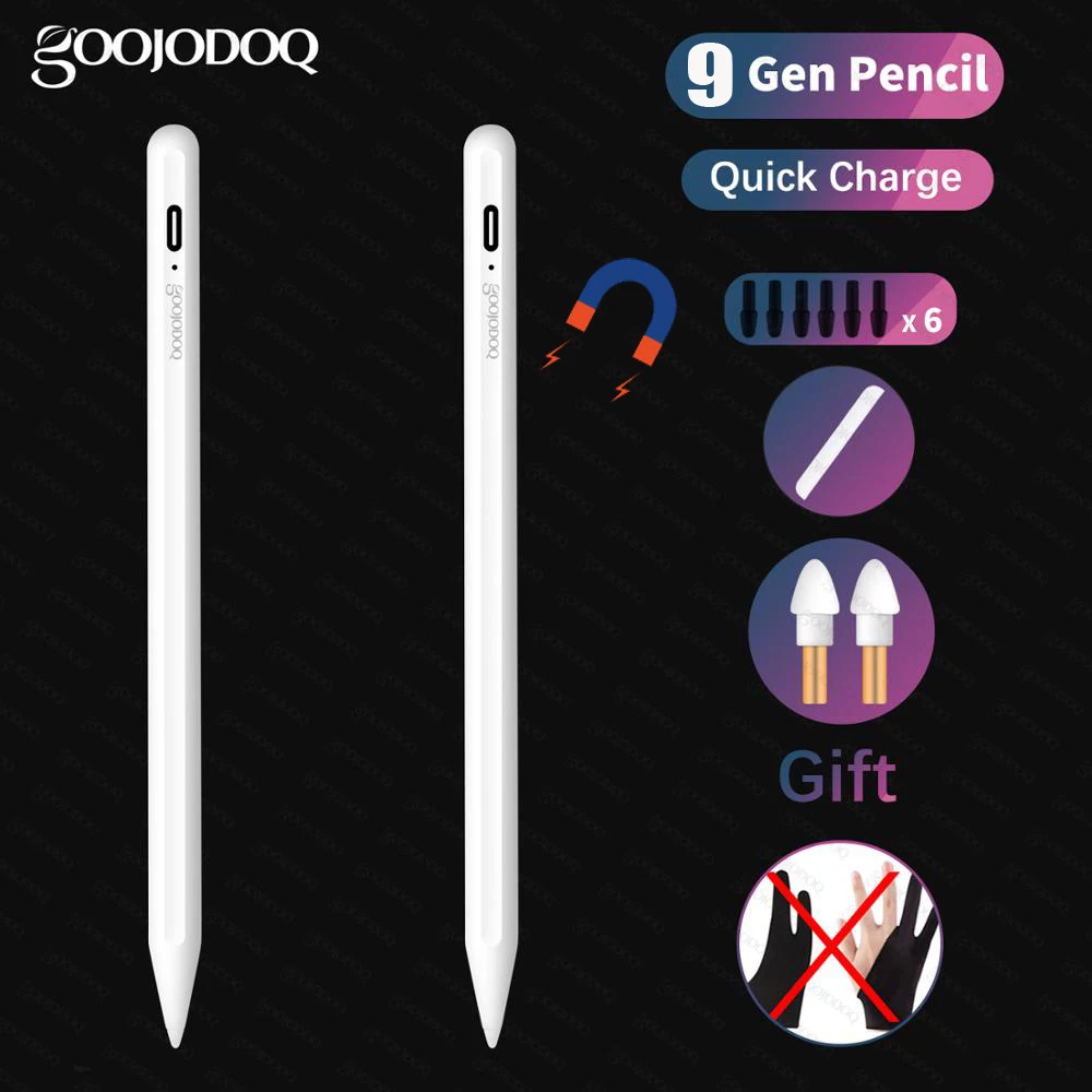 Для iPad Pencil Apple Pen Stylus для 2 1 Air 4 10 9 Pro 11 12 2020 3 5 2019 Mini Touch Pen|Стилусы планшетов| |