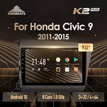 KingBeats штатное головное устройство For Honda Civic 9 FB FK FD 2011 2015 GPS Android 10
