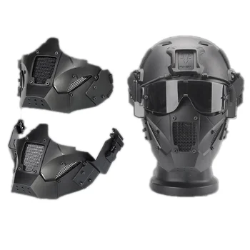 

2019 New Airsoft Paintball Hunting Mask Outdoor Military Tactical Game Protective Mask Military Enthusiast CS Field Suit
