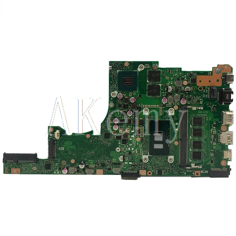 Akemy X405UR For ASUS X405U X405UN X405UR X405URR X405URP X405UQ X405UF Laotop Mainboard X405UR Mot
