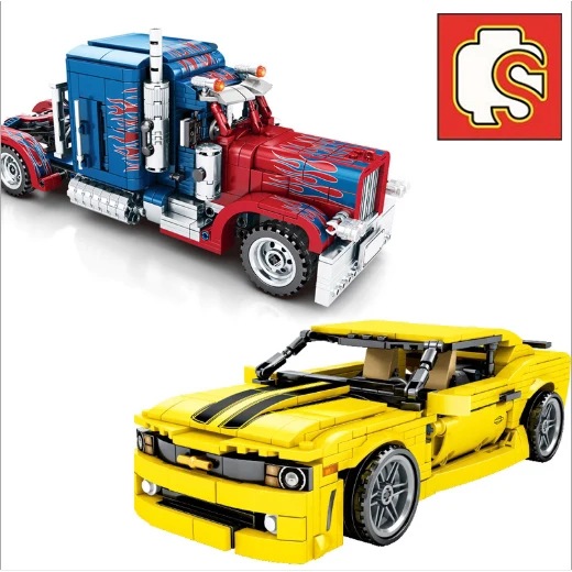 lego sembo block car