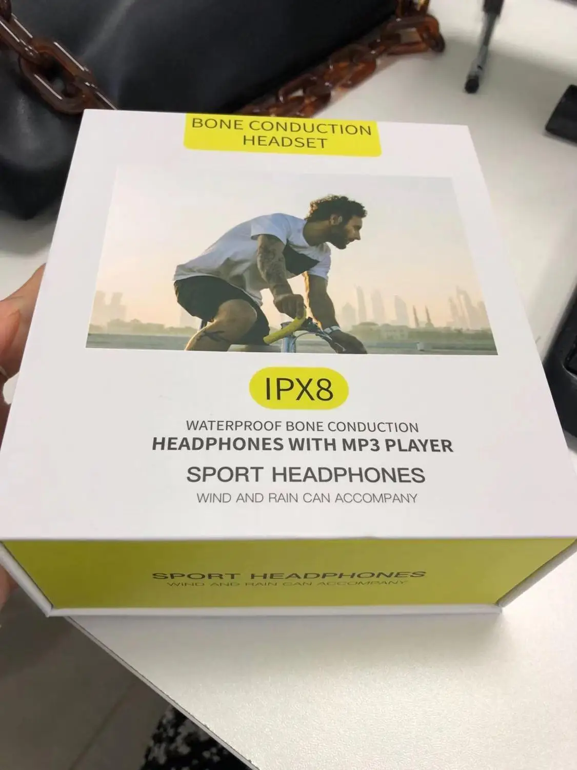 Q1 Bone Conduction Bluetooth Headset Bluetooth 5.0 Wireless Outdoor Sports Headset Stereo Waterproof Bone Conduction Headset