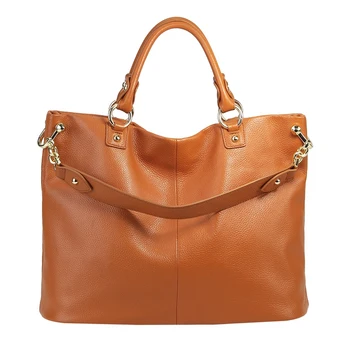 

Leather Handbag Brown Lady Casual Large Capacity Crossbody Wallet