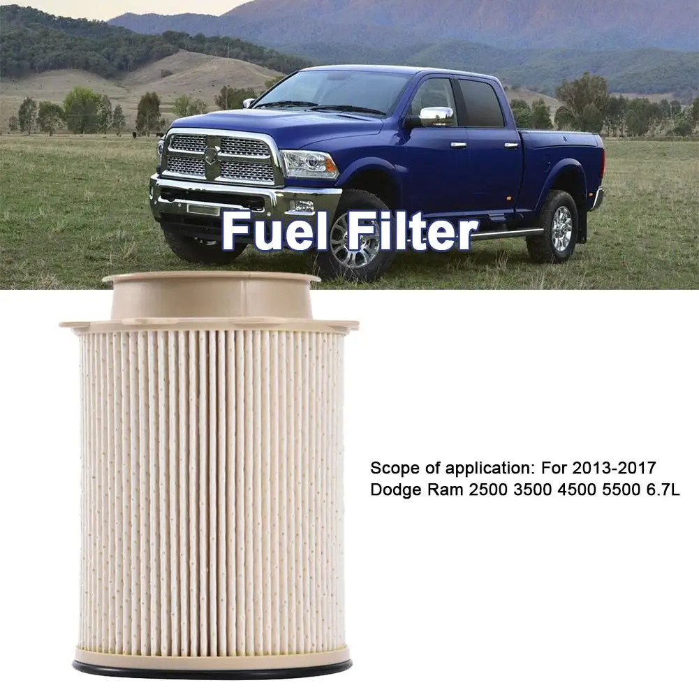 

Car Fuel Filter Diesel Fuel Filters Car Accesories For 2013-2017 DODGE RAM 2500 3500 4500 5500 6.7L 68157291AA 68065608AA