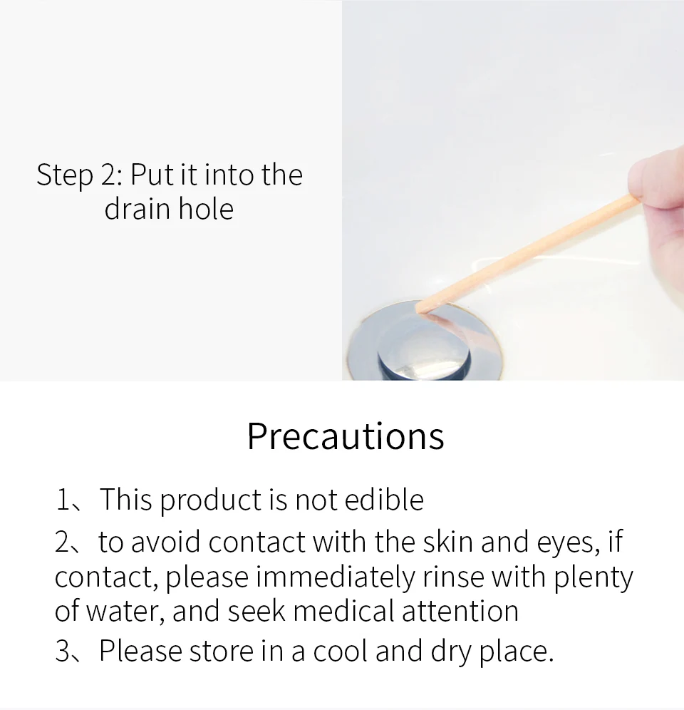 Xiaomi Youpin Clean-n-Fresh sewer cleaner Dissolve pipe stains Dredging pipeline Bacteriostasis and Deodorization 35