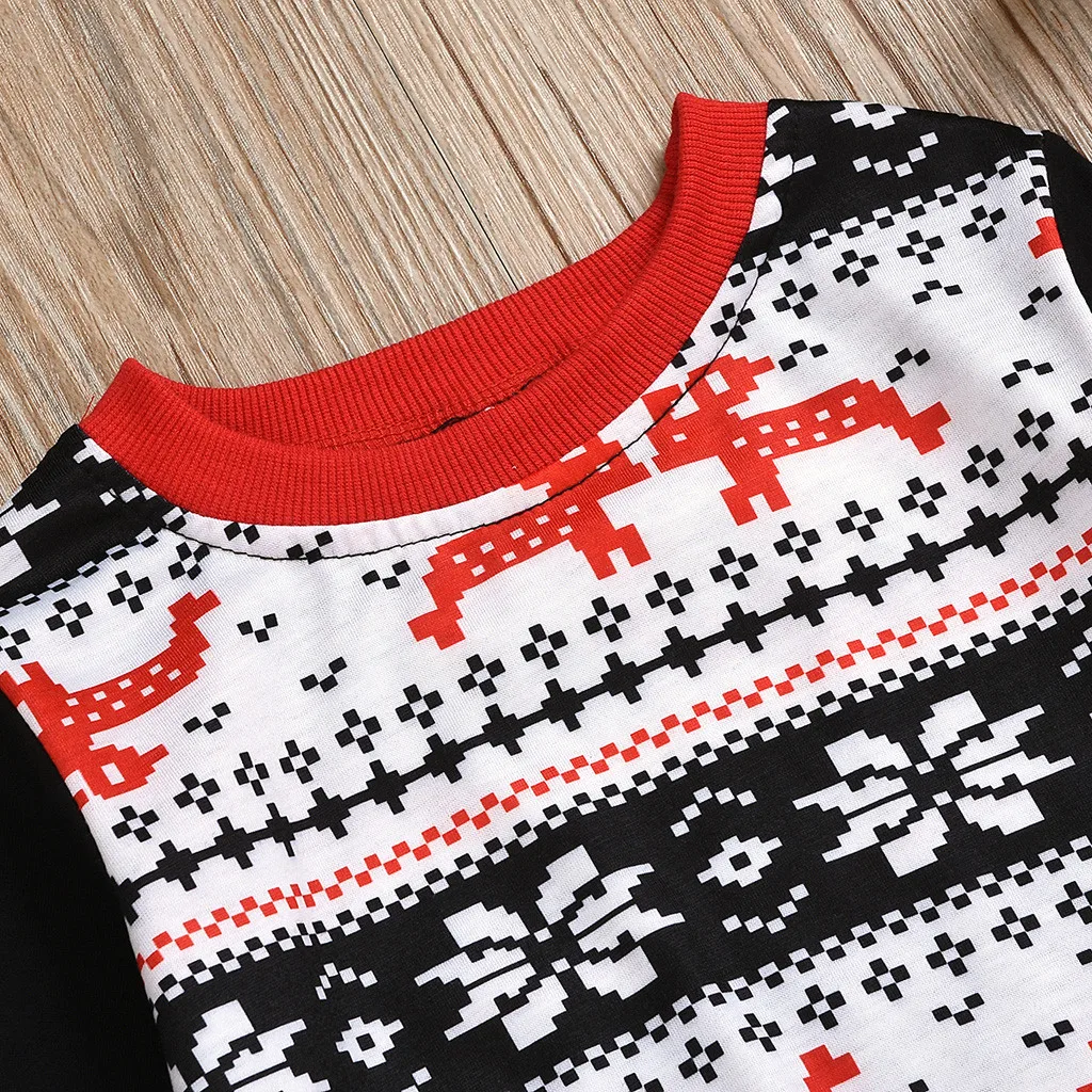 My first christmas/Одежда для девочек Рождественские топы с длинными рукавами и рисунком лося для маленьких мальчиков+ штаны с карманами, брюки, костюмы vestiti neonata