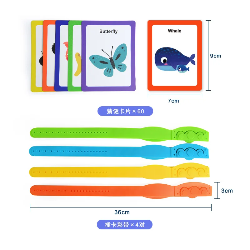 

MiDeer Animal Guessing Card You Row I Guess