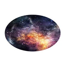 Звездный круглый уголок ковер космическое пространство галактика Вселенная звезда нескользящий круглый ковер спальня гостиная TB распродажа