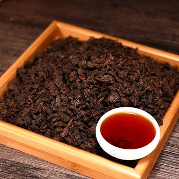 

Old Tea Head Aged Pu'er Tea, Cooked Tea, Yunnan Menghai Tea, Pearl Tea Head 500g tea green food for weight