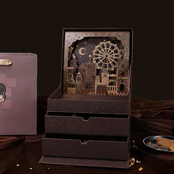 

gift box packaging paper candy box подарочная коробка boite dragees de mariage happy birthday cajas de regalo christmas gift box