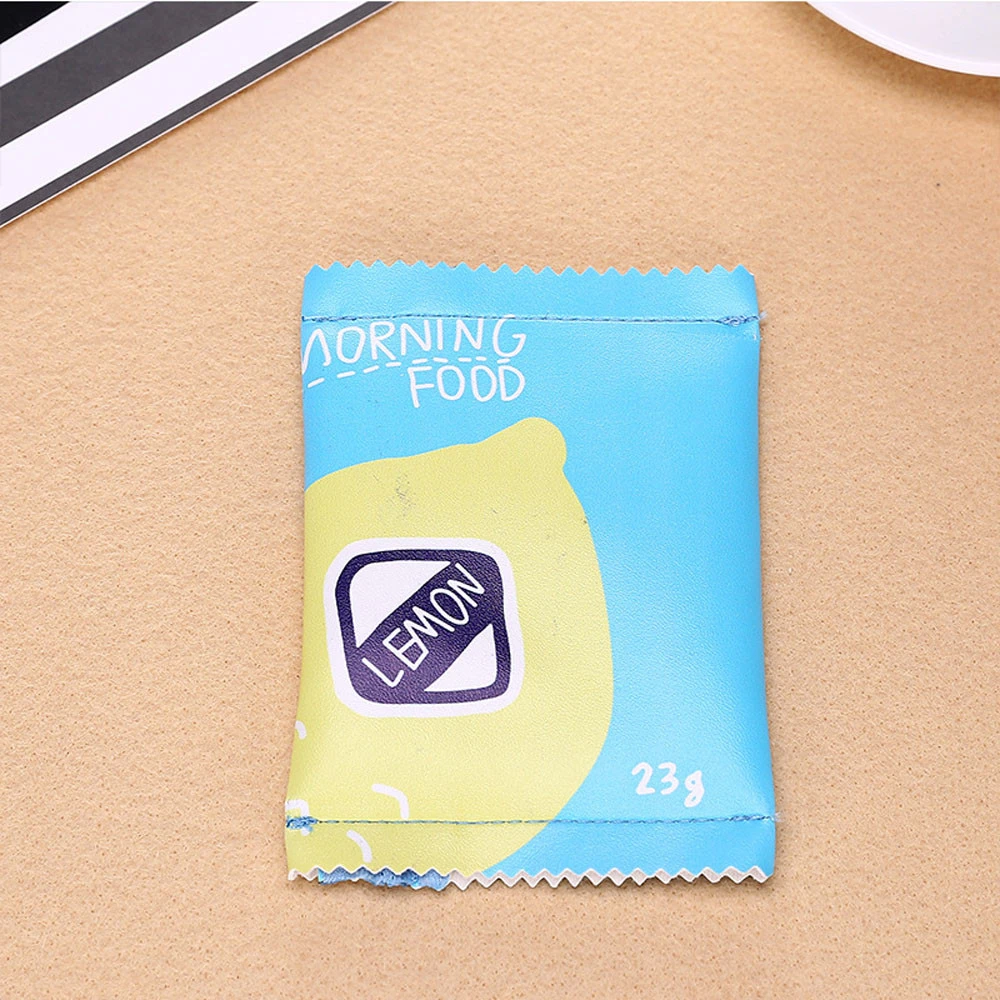 Wallet Female Zipper Wallets Girls Multiple Styl Creative Candy Snacks Coin Purse PU Leather Zipper Ladies Handbags Carteira 815